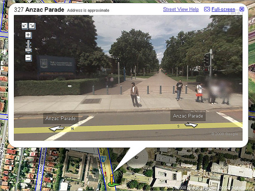 Street View Of Address Google Maps - Street View...in Australia!